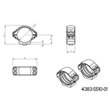 30mm scope rings | two-piece Picatinny QD base