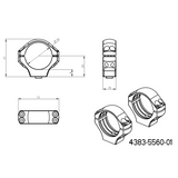 34mm scope rings | long Picatinny QD base