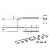 Adapter for InfiRay Rico RL 42, RH 50 | Blaser base