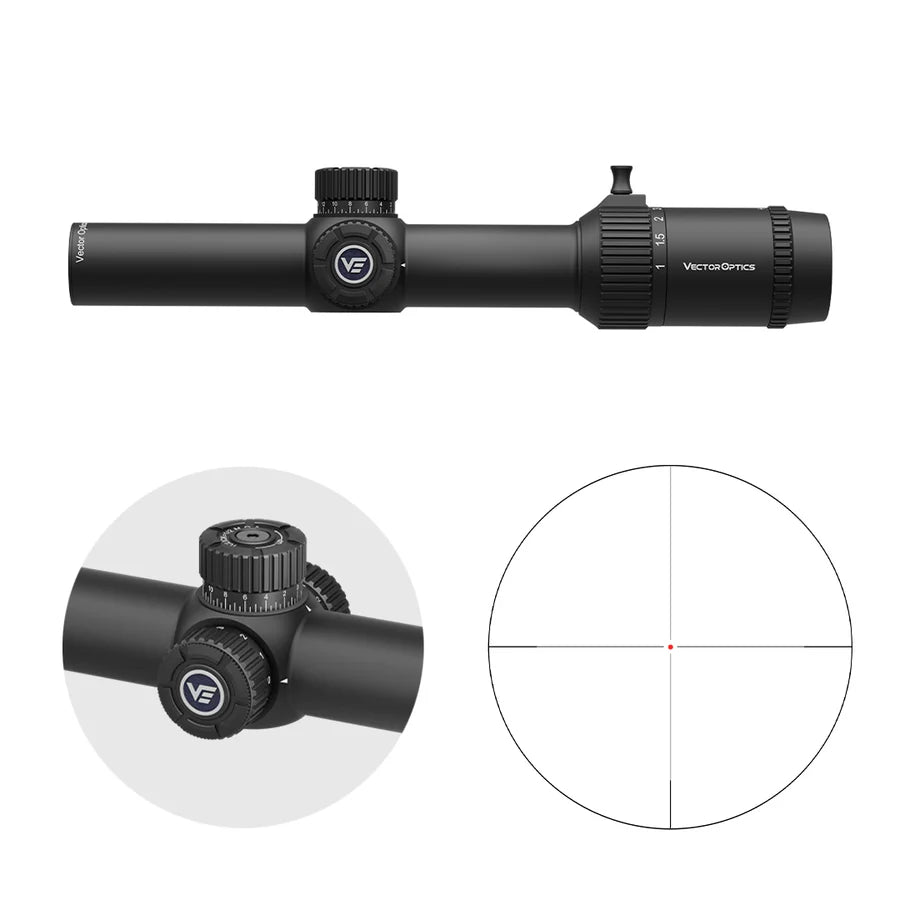 Vector Optics Forester 1-8x24 SFP rifle scope