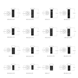 Set of screws